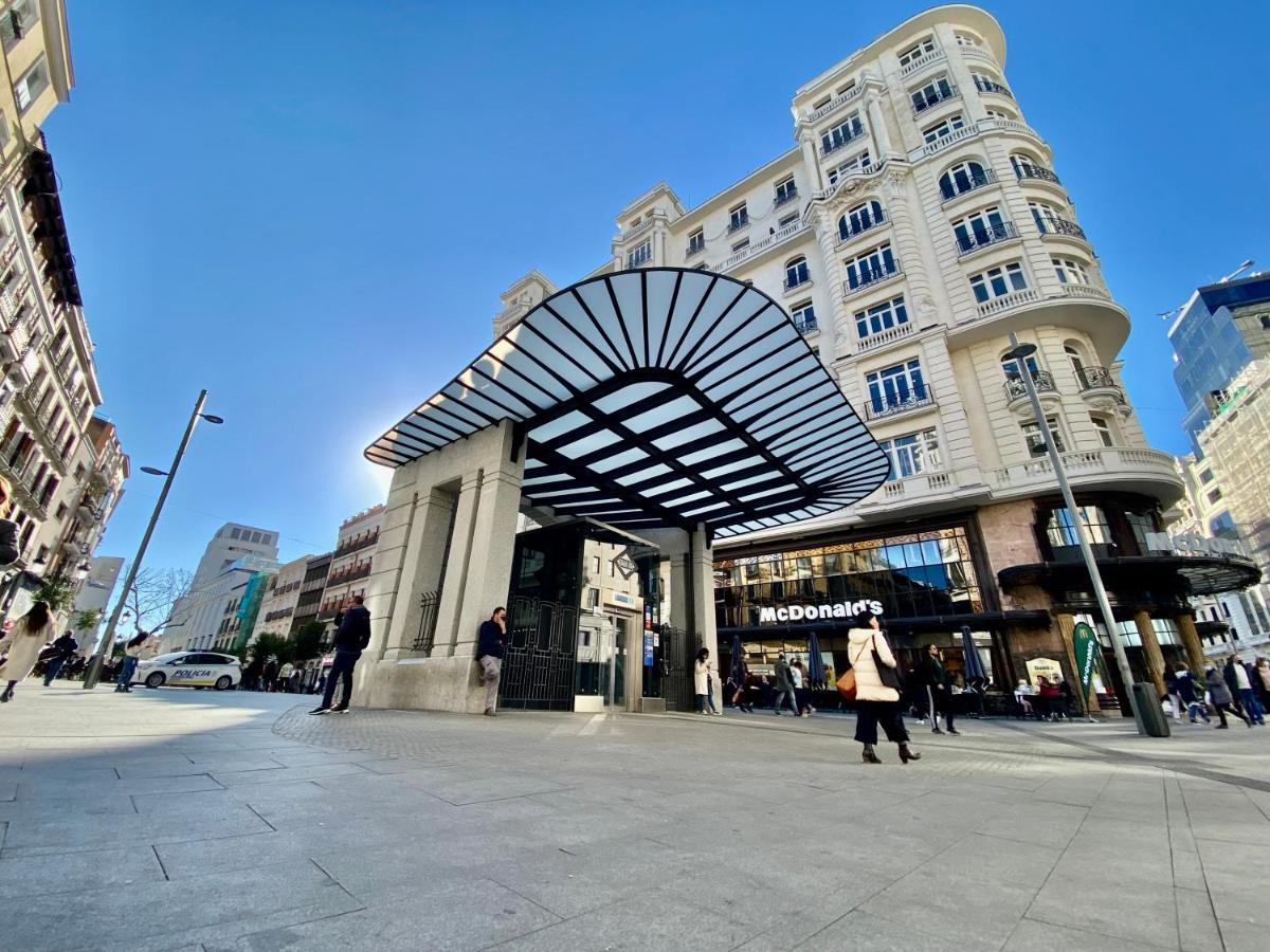 Charming Gran Via Madrid Apartment Exterior foto