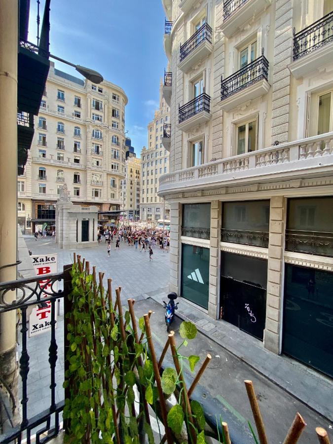 Charming Gran Via Madrid Apartment Exterior foto