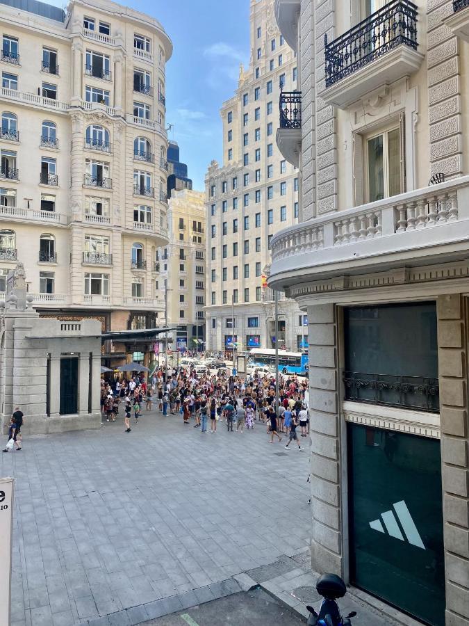 Charming Gran Via Madrid Apartment Exterior foto